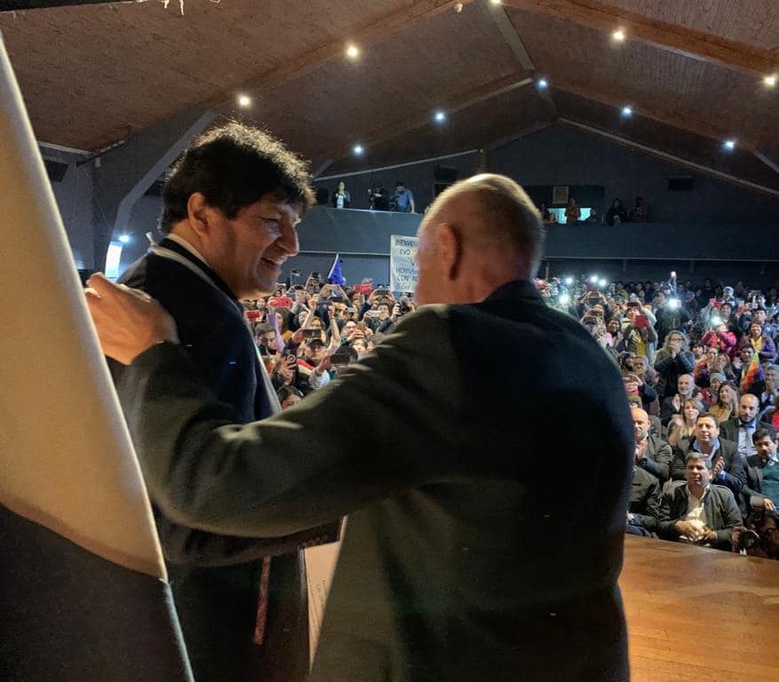 Universidad de Tierra de Fuego entrega Doctor Honoris Causa a Evo Morales