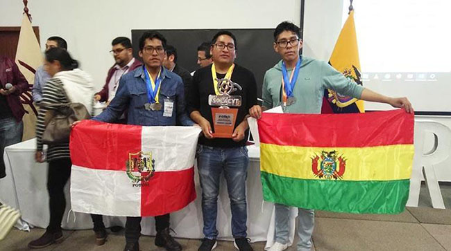 Robótica. Bolivianos ganan 7 medallas en competencia internacional