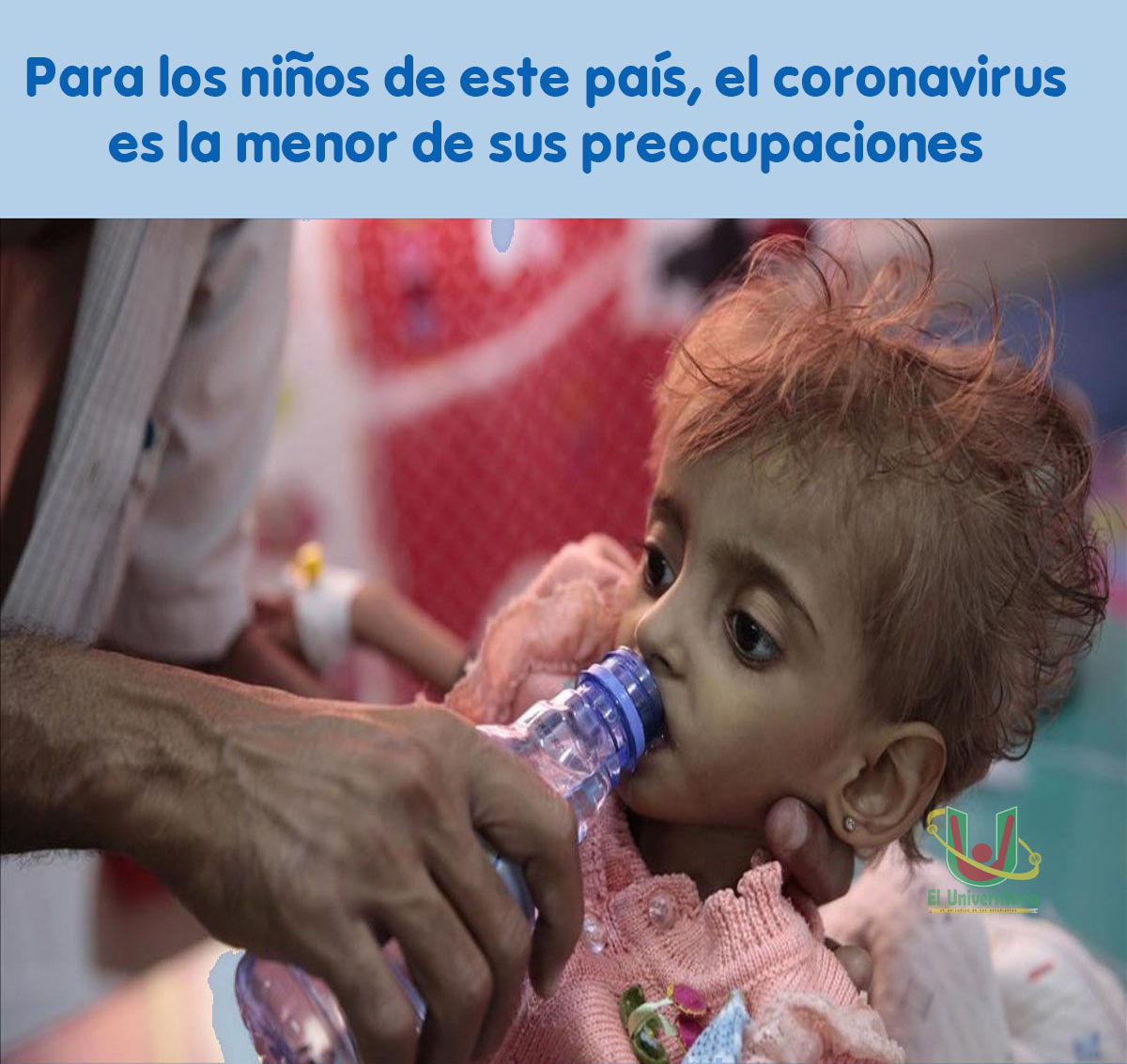 Para los niños de este país, el coronavirus es la menor de sus preocupaciones.