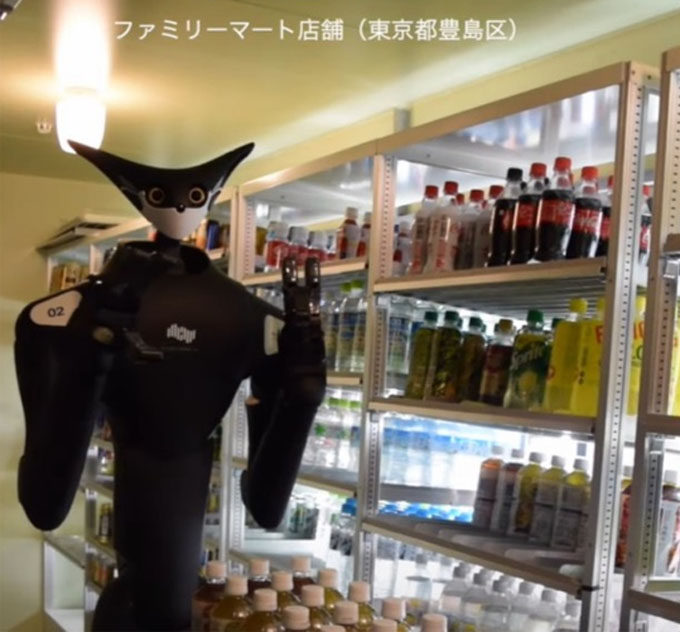 Japón implementa robots en supermercados para prevenir el contagio del Covid-19