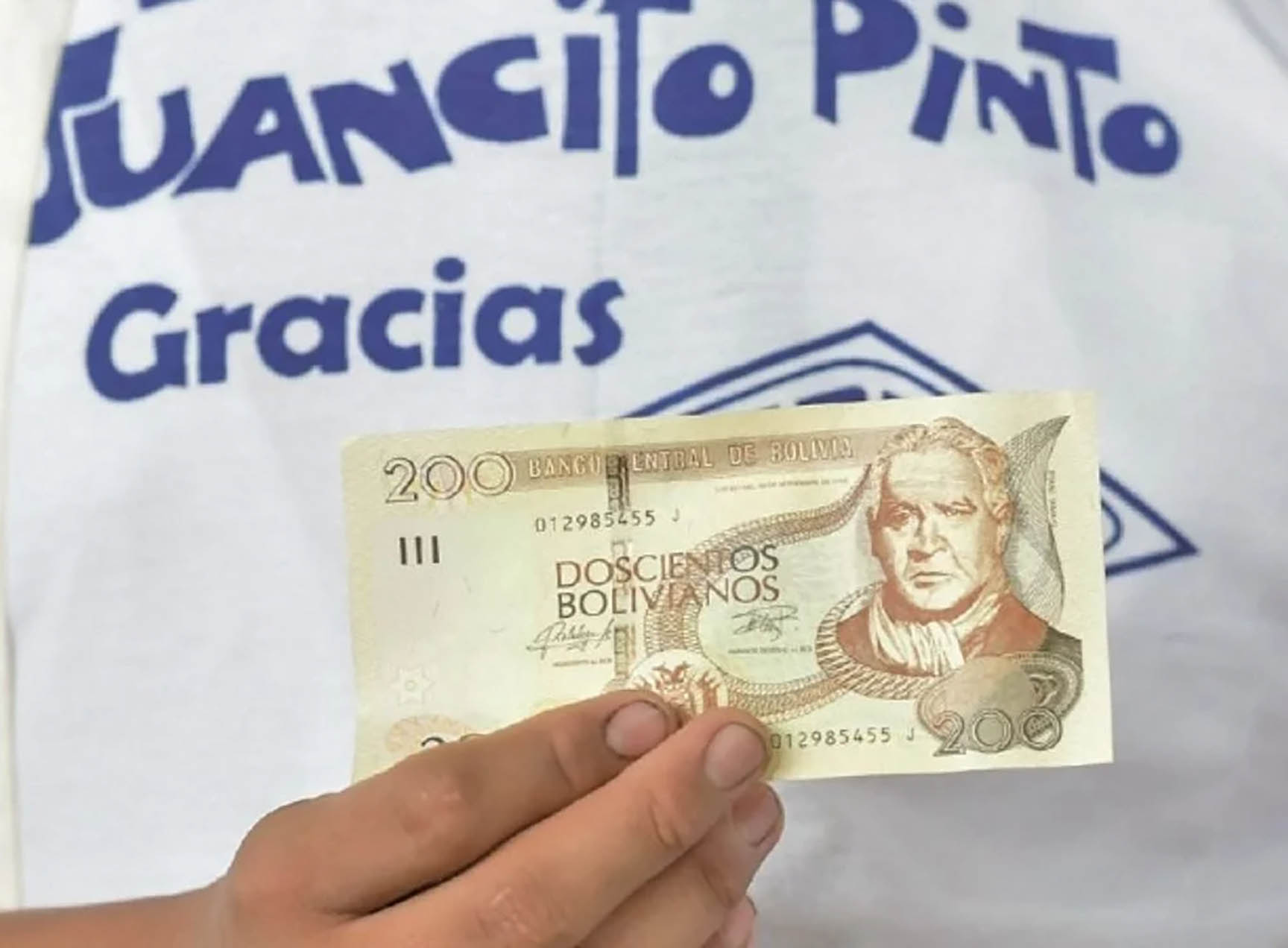Gobierno autoriza el pago del bono Juancito Pinto