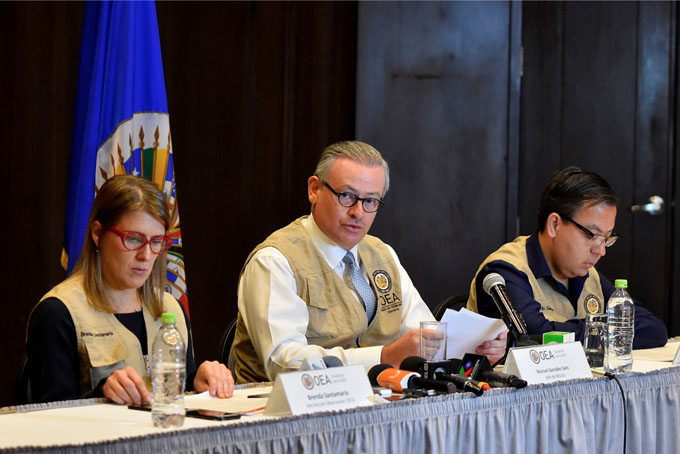 Congresistas de EEUU: «Estamos profundamente preocupados por la falta de rendición de cuentas y transparencia de la OEA en las elecciones de Bolivia»
