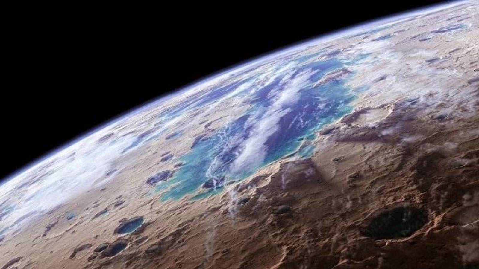 Hay mucha más agua de la que se pensaba bajo el hielo de Marte