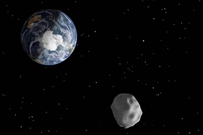 La NASA anunció el posible impacto de un asteroide contra la Tierra en 2022