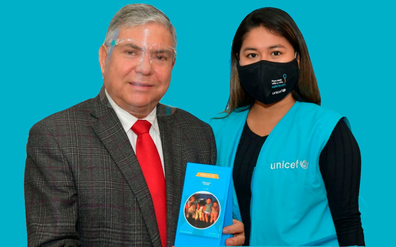 Vicerrectorado de la UAGRM apoya campaña de Unicef