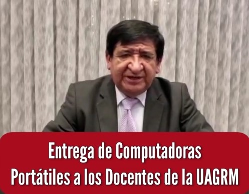 Rector anuncia repartición de laptops a docentes de la UAGRM desde mañana