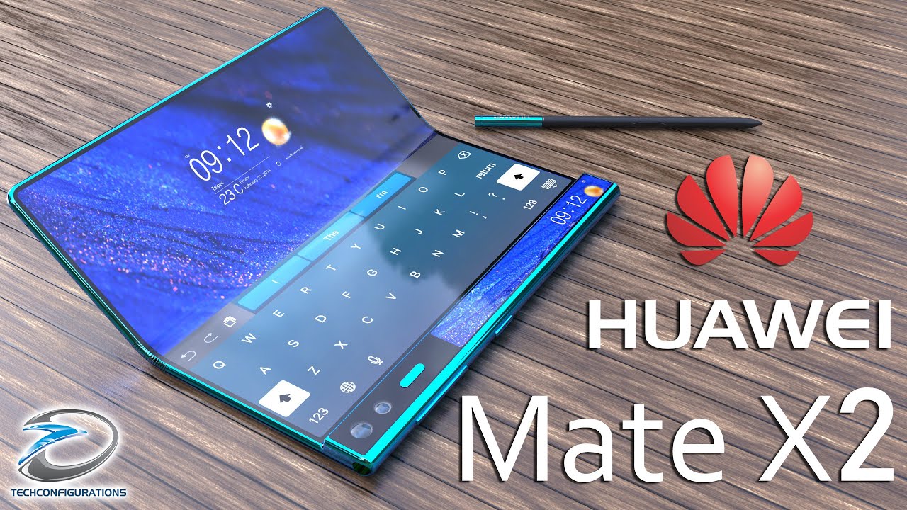Huawei Mate X2 with Inward folding Design Concept ,Specifications,Price &  Launch Date #TechConcepts - YouTube