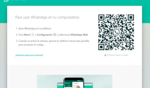 WhatsApp Web permite chatear desde un pc